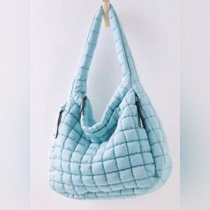 Free people FP movement quilted carryall bag